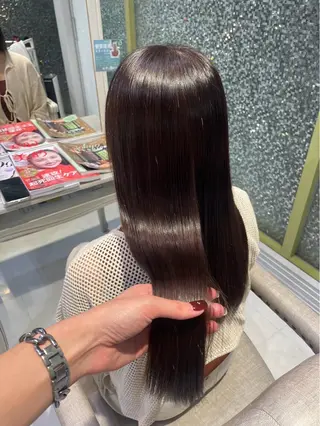 ロング カラー 蒔山 菜夕子のヘアスタイル