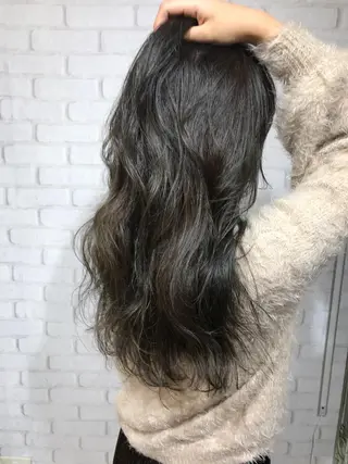 セミロング エクステ(レミー毛) NINEのヘアスタイル