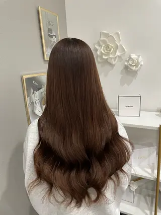 ロング 京都最安価エクステ muuka🦋のヘアスタイル
