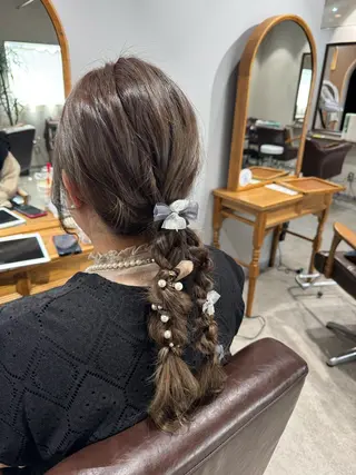 ロング 永島 桜のヘアスタイル