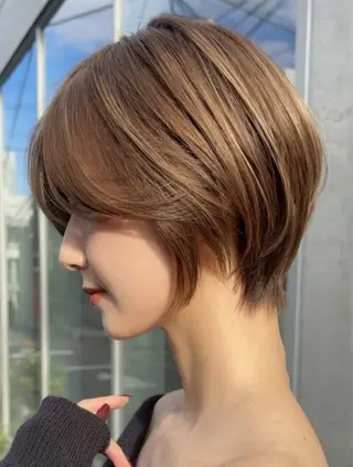 ショート 菅野 智敬のヘアスタイル
