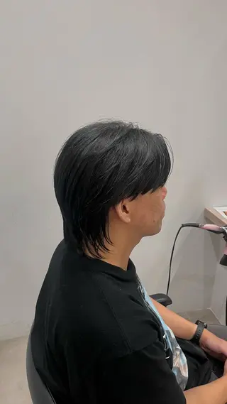 ミディアム 橋本 保奈美のヘアスタイル