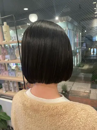 ショート ♡レイヤーボブ パーマ/うらら♡のヘアスタイル