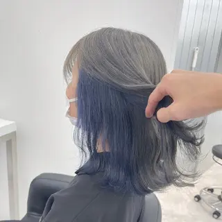 ミディアム カラー 🪞【公式】表参道 🪞knot🪞のヘアスタイル