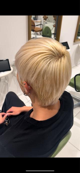 ショート 三条メンズパーマ⚽️ 髙井　陽のヘアスタイル