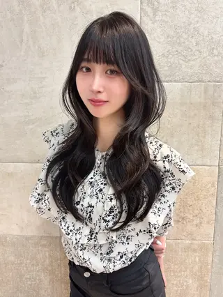 ロング sakura/韓国 /透明感カラーのヘアスタイル