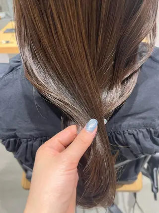 カラー ヘアアレンジ 透明感ケアカラー/ レイヤー/ryokaのヘアスタイル