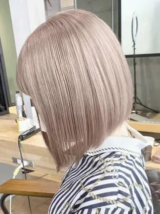 ショート カラー 透明感オリーブ🫒/ 赤み消し/ヒロのヘアスタイル