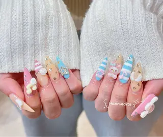 セミロング Hi beauty 渋谷のネイルデザイン