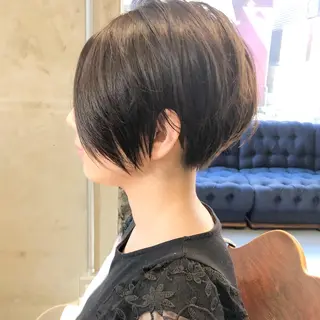 ショート すきバサミを使わない カット✂️✨郡司泰之のヘアスタイル