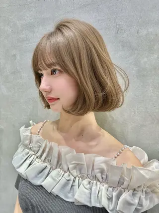 ショート Londnaitre MAHOのヘアスタイル