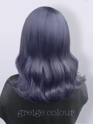セミロング カラー mod's hair 未来(みく)のヘアスタイル