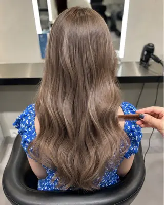 ミディアム カラー 🌈ウルトワ水素 髪質改善naru🌈のヘアスタイル