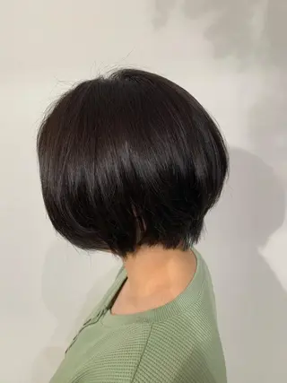 ショート カラー パーマ ヘアアレンジ 加藤 綾華のヘアスタイル