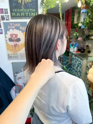 ショート カラー カラーパティシエ facce🌼ikoのヘアスタイル
