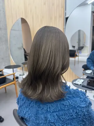 セミロング カラー 【髪質改善】 kasumi🌷🌷のヘアスタイル