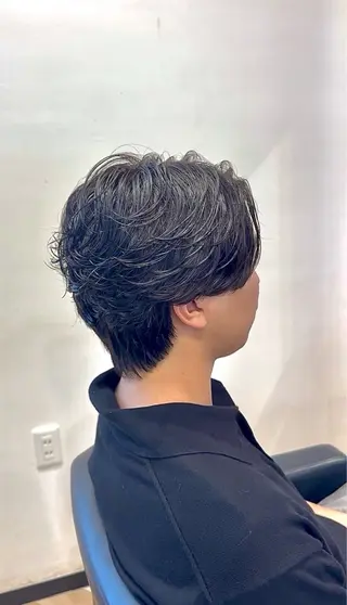 パーマ メンズ ✨艶/縮毛/カット 長岡/剣持快吏✨のヘアスタイル
