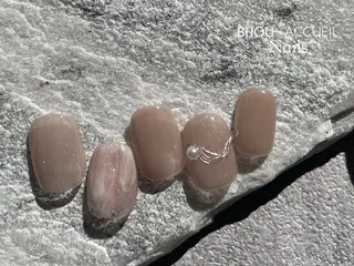 ネイル ビジューバイアクイユ ネイルズ 東中野店のネイルデザイン