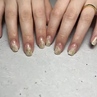 ミディアム GIZELE ひばりヶ丘nailのネイルデザイン