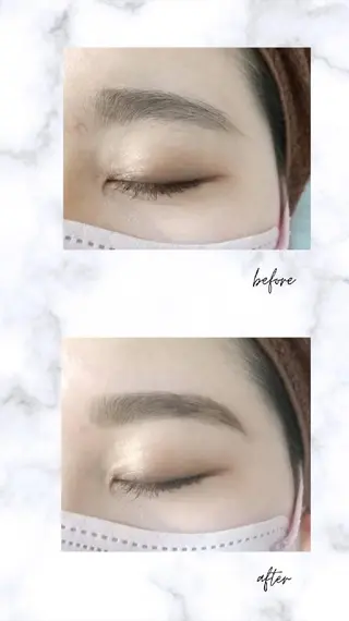アイブロウ Luana wax 🐚根本のエステ・リラクイメージ