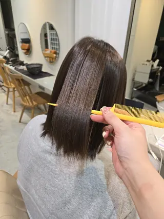 ミディアム 柏Wcolor/UC HIBORINAMIのヘアスタイル