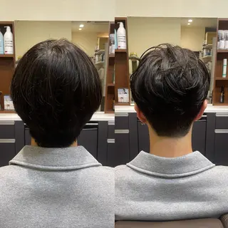 ショート パーマ メンズ 💈トレサンパ 💈金山駅✂︎愛実のヘアスタイル