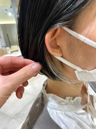 ショート カラー ブリーチモデル募集中 小柴のヘアスタイル