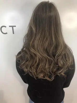 ロング カラー ヘアアレンジ キッズ ネイル マツエク・マツパ ボブ×縮毛矯正👑 心斎橋/高城涼也のヘアスタイル