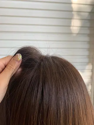 セミロング 🪿透明感/艶カラー ﾜﾀﾅﾍﾞｱｵｲのヘアスタイル