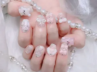 ネイル MoMoA Nail ネイル長さ出し専門店のネイルデザイン