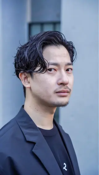 パーマ メンズ 安藤幹人 メンズパーマのヘアスタイル