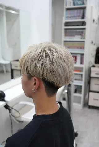 カラー メンズ 町田No.1パーマ 特化✂︎小杉澪生のヘアスタイル