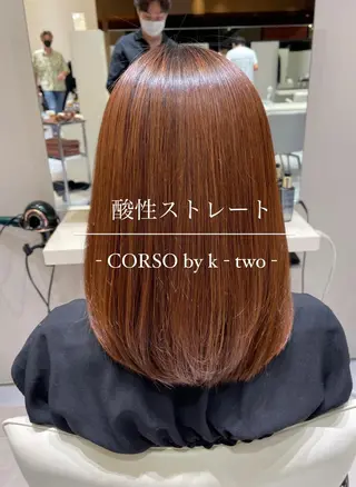 ミディアム k-two top stylist 林原のヘアスタイル