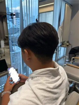メンズ レイヤーカット KAEのヘアスタイル