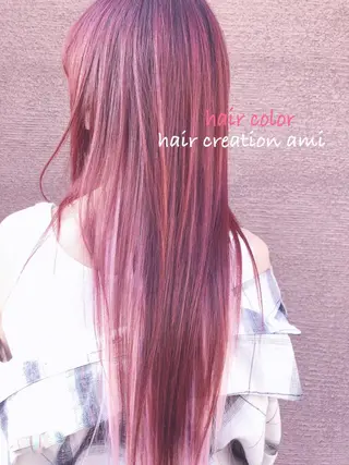 ロング あびこ amiのヘアスタイル