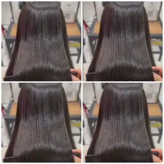 ロング カラー 髪質改善 艶髪矯正 エクステ かいり✂️のヘアスタイル