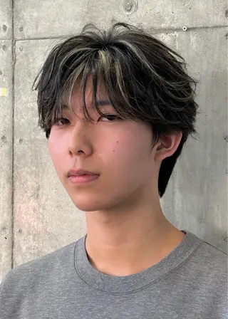 カラー メンズ 中原 祥太のヘアスタイル