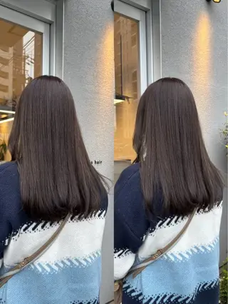 ロング カラー RINNO🌷透明感 カラー/髪質改善のヘアスタイル