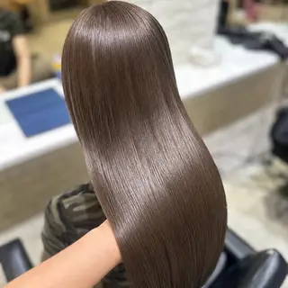 ロング カラー 🌼💛髪質改善× ケアカラー💛クルミのヘアスタイル