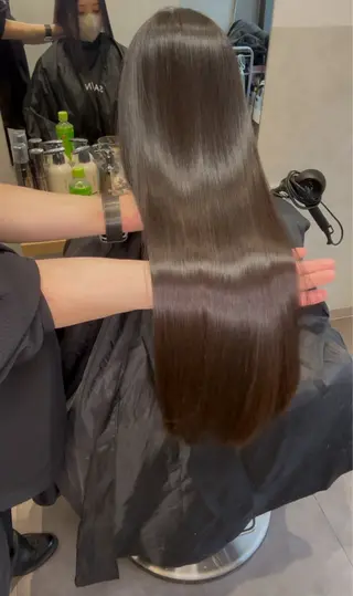 ロング 札幌ブリーチカラー/ ダブルカラー/ドイのヘアスタイル