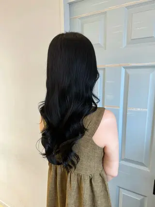 ロング カラー 【韓国艶カラー🎀】 添田 菜摘のヘアスタイル