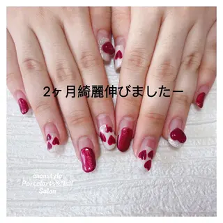 ミディアム ネイル 🐾enen style 🐾のネイルデザイン