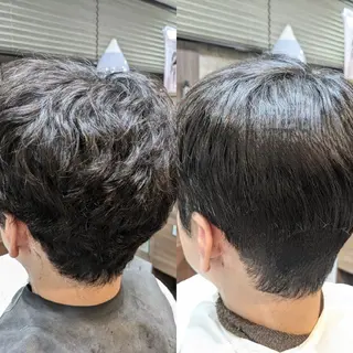 ショート メンズ 岡野 善也のヘアスタイル