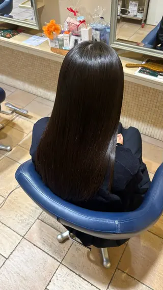 ロング 井本 帆香のヘアスタイル