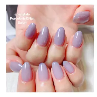 ミディアム ネイル 🐾enen style 🐾のネイルデザイン