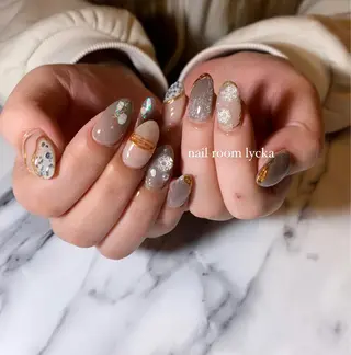ネイル ネイルルームリッカ 𝐦𝐚𝐲𝐮のネイルデザイン