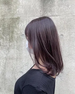 ロング カラー フレンチボブパーマ Yuukiのヘアスタイル