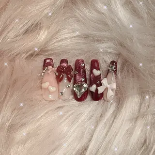 ネイル 🎀 アネラ しま  🎀のネイルデザイン