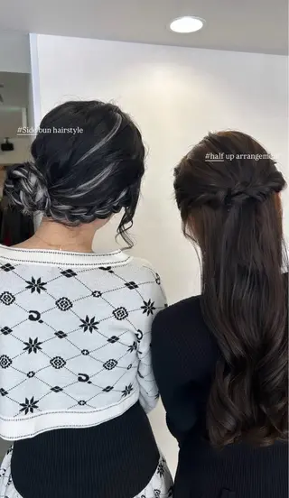ヘアアレンジ 坂本奈都美/Jr.s 🎀のヘアスタイル