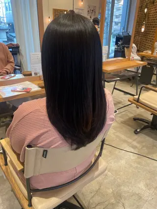 ロング 田中 ゆいかのヘアスタイル